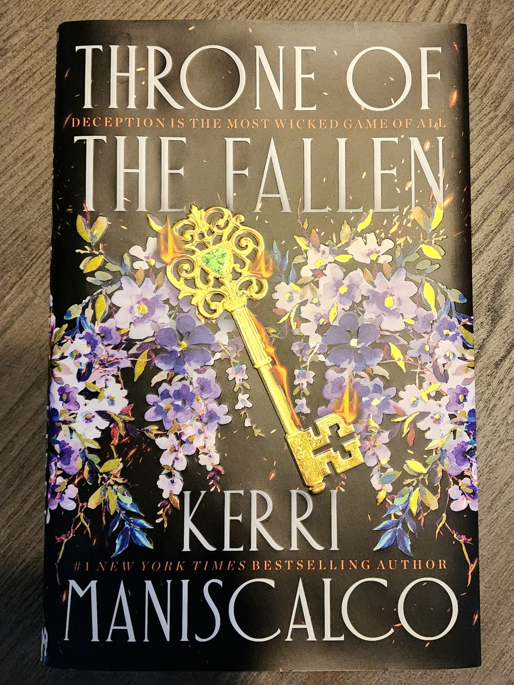 Throne of the Fallen Hardcover - Kerri Maniscalco